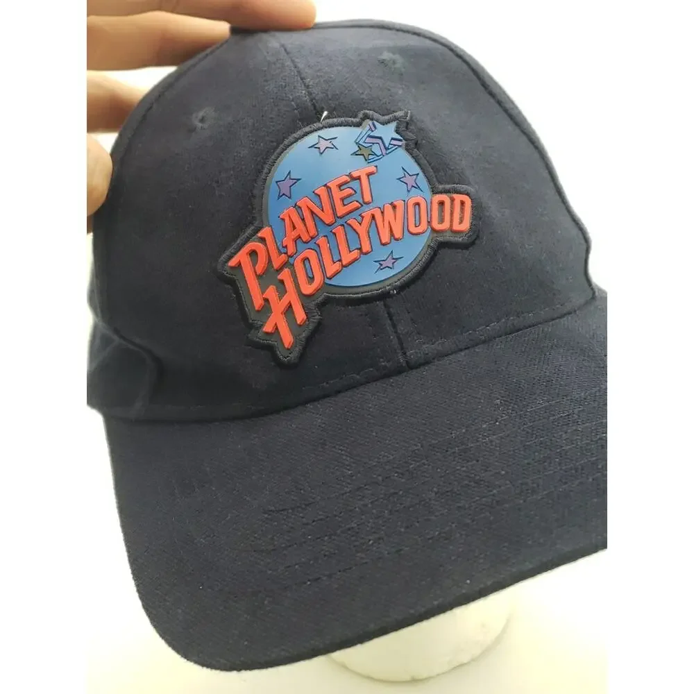Planet Hollywood 90s NASHVILLE TENNESSEE Navy Baseball Cap Vintage 1995 Retro
